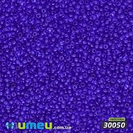 Бісер чеський 15/0, №30050, Фіалковий, Прозорий (BIS-031289)