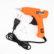 Клейовий пістолет, 20 Вт, 135х110 мм, Помаранчевий (INS-059430)