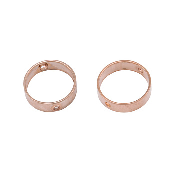 Коннектор Кольцо, 10 мм, Розовое золото (KON-055928)