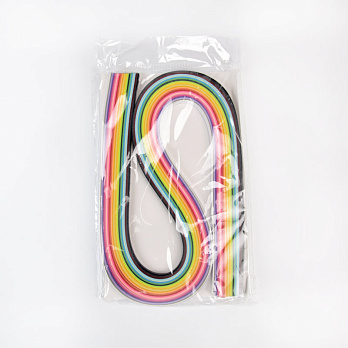 Набір паперу для квілінгу 5 мм, 24 кольори (DIF-039418)