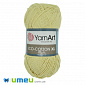 Пряжа YarnArt Eco-cotton XL 200 г, 220 м, Желтая светлая 778 (YAR-038382)
