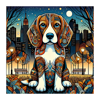 Набор алмазной живописи на подрамнике 30х30 см, Наилучший друг (SXM-056360)