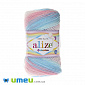 Пряжа Alize Batik Sekerim Bebe 100 г, 320 м, Рожево-блакитна 2604 (YAR-048031)