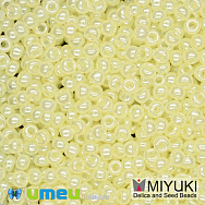 Бісер японський Miyuki круглий RR 10/0 №513, Жовтий світлий (BIS-047538)