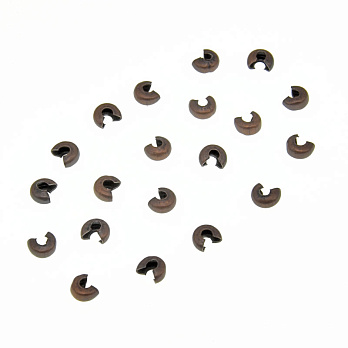 Бусины зажимные Кримп, 3 мм, Медь (BUS-012413)