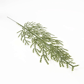 Ветка туи, Зеленая, 34 см (DEC-056956)