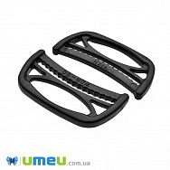 Півкільце пластикове ITW Nexus (США), Чорне, 50 мм (BAG-044354)