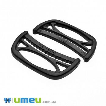 Полукольцо пластиковое ITW Nexus (США), Черное, 50 мм (BAG-044354)