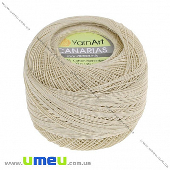 Пряжа YarnArt Canarias 20 г, 203 м, Бежевая 4660 (YAR-022928)
