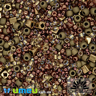 Бісер японський TOHO MIX-3205, Бронза (BIS-039378)