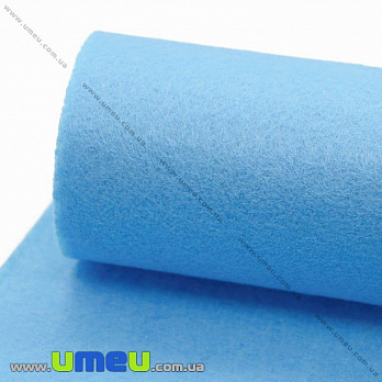 Фетр 1 мм, 20х28 см, Блакитний (FLT-011318)