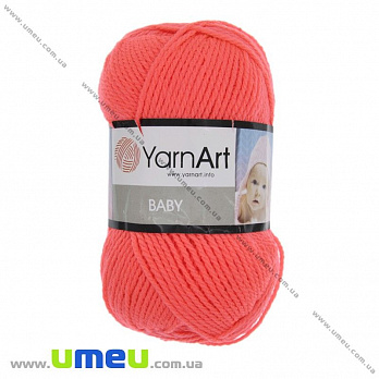 Пряжа YarnArt Baby 50 г, 150 м, Червона світла 8040 (YAR-025264)