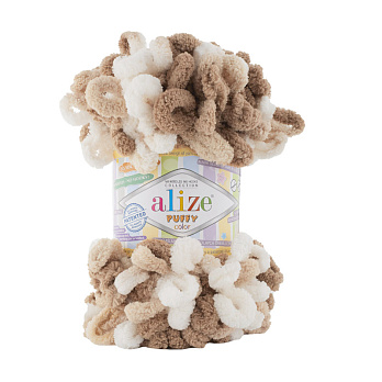 Пряжа Alize Puffy Color 100 г, 9,2 м, №6398 (YAR-056908)