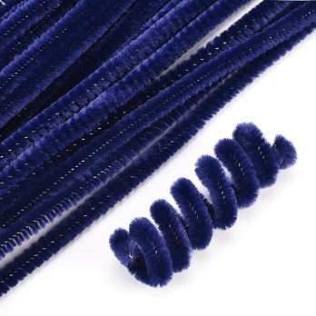 Синельная проволока, Синяя темная, 30 см (DIF-052649)