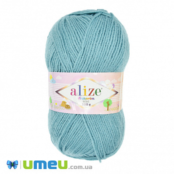 Пряжа Alize Sekerim Bebe 100 г, 320 м, Бирюзовая 124 (YAR-047454)