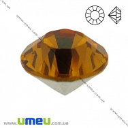 Стрази скляні конусні SS10 (2,8 мм), Коричневі (STR-018800)