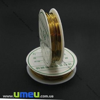 Проволока медная, 0,8 мм, Золотистая (LES-003488)