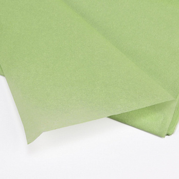 Бумага тишью, 65х50 см, Салатовая (UPK-051317)