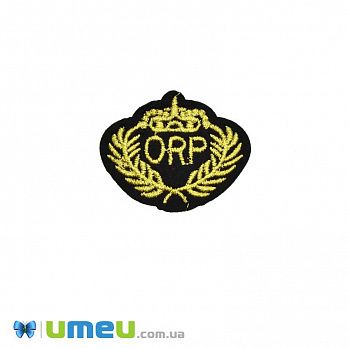 Термоаплікація Чорна, 4,5х4 см (APL-047690)