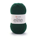 Пряжа YarnArt Elite 100 г, 300 м, Зеленая темная 590 (YAR-043297)