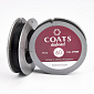 Нитка для бісеру COATS Dabond 60, Чорна, 75 м (MUL-060556)