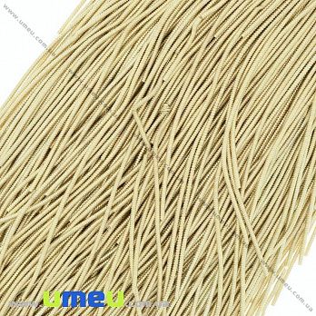 Канитель фигурная зиг-заг 1,5 мм, Золотистая светлая (KNT-028037)