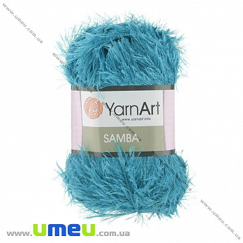 Пряжа YarnArt Samba 100 г, 150 м, Бирюзовая 30 (YAR-025496)