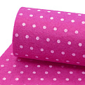 Фетр Горошек 1 мм, 20х28 см, Малиновый (FLT-056446)