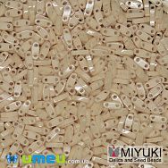 Бисер японский Miyuki QUARTER TILA №593, 5х1,2 мм, Бежевый (BIS-046094)