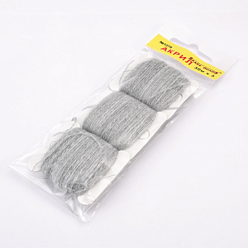 Акриловые нитки, №1279, Серые (MUL-058817)