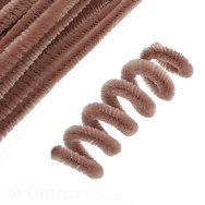 Синельная проволока, Коричневая, 30 см (DIF-058241)