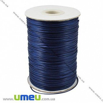 Поліестеровий шнур, 1,5 мм, Синій чорний (LEN-007127)