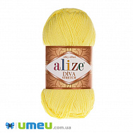 Пряжа Alize Diva Stretch 100 г, 400 м, Жовта 643 (YAR-038353)