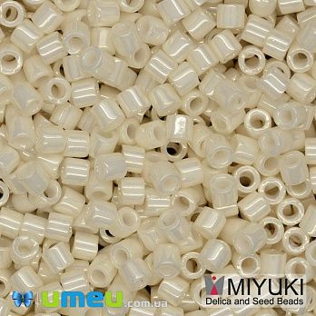 Бісер японський Miyuki Delica 8/0 DBL203, Кремовий (BIS-045891)