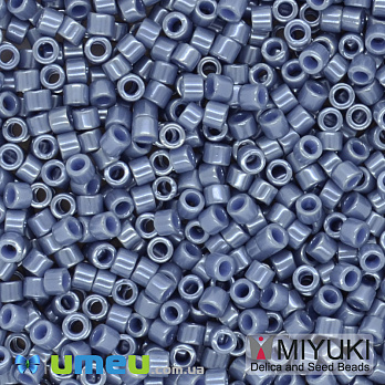 Бісер японський Miyuki Delica 15/0 DBS267, Синій (BIS-049661)