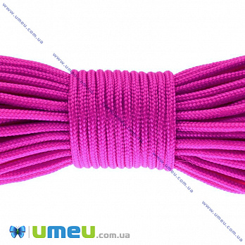 Шнур мінікорд 2 мм, Малиновий (LEN-020438)