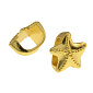 Бусины мет. Морская звезда, 17х16 мм, Золото (BUS-016920)