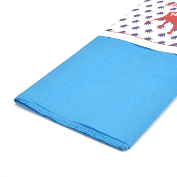 Гофрированная бумага Китай, 0,5х2 м, Голубая (DIF-038309)