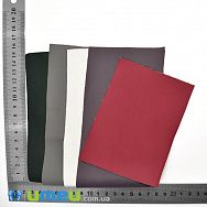 Набір штучної шкіри на замші 0,65 мм, Мікс (LTH-038769)