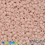 Бисер японский Miyuki круглый RR 8/0 №2036, Персиковый матовый (BIS-045986)