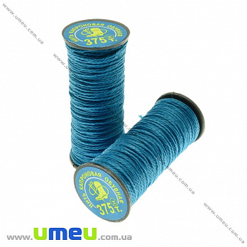 Нитка капронова (взуттєва) 375 т, Блакитна, 20 м (MUL-023866)