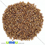 Бісер китайський рубка, 2,2 мм, Коричневий блискучий (BIS-026201)