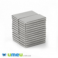 Магніт неодимовий для брошок Прямокутний, 40х20х1,7 мм (OSN-039327)