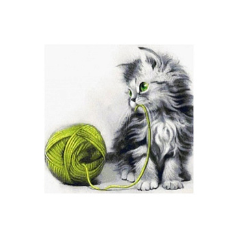 Набор алмазной живописи на подрамнике 30х30 см, Интересный шарик (SXM-056351)