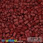 Бисер японский Miyuki HALF TILA №2040, 5х2,3 мм, Красный матовый (BIS-046083)