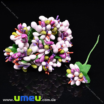 Тычинки на проволоке, Розово-малиновые (DIF-033184)