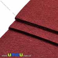 Фетр 3 мм, 10х15 см, 313 Бордовий (FLT-019309)