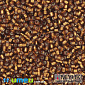 Бисер японский Miyuki Delica 11/0 DB144, Золотистый темный (BIS-039994)