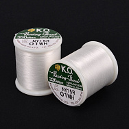 Нитка для бісеру KO 01, Біла, 50 м (MUL-053162)