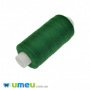 Нитка поліестерова KIWI №40/2, col.219, Зелена, 366 м (MUL-046742)